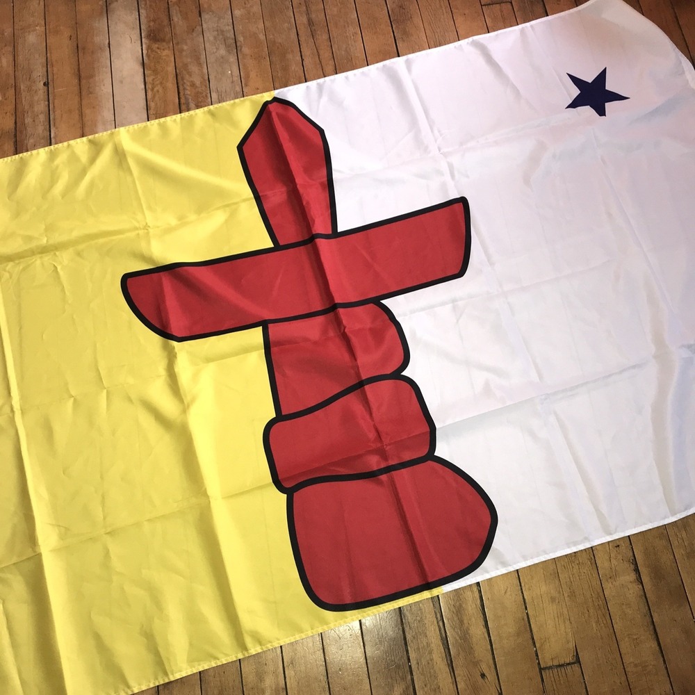 Nunavut Provincial Canadian Flag 3x5‎ Nylon W Grommets